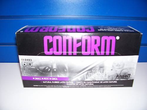 LATEX WORK GLOVES, SPECIFY SIZE, PACKAGE OF 100