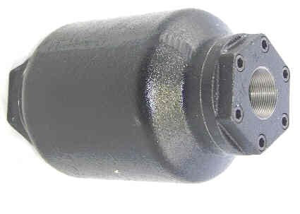 MUFFLER, 2 INCH INTERNAL THREAD, NO WELDING REQUIRED