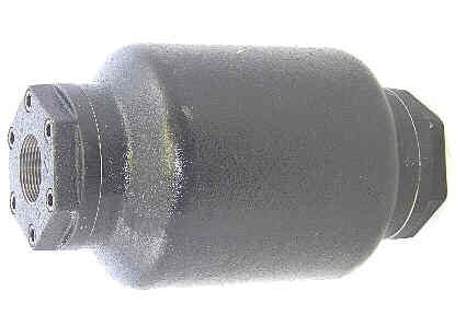 MUFFLER, 2 INCH INTERNAL THREAD, NO WELDING REQUIRED