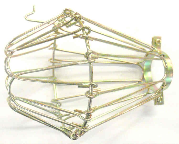 LAMP GUARD, STEEL, PLATED