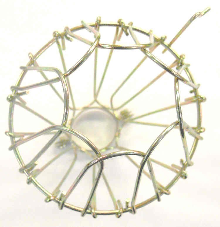LAMP GUARD, STEEL, PLATED