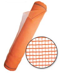 ORANGE MESH SHAFTWAY BARRIER, OSHA APPROVED, 4' x 150'
