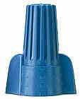 WIRE NUT BLUE 4 PAK WING STYLE WITH STEEL SPRING INSERT