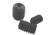 SET SCREWS, HEX HEAD, STOCK SIZES