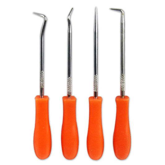 4 PIECE SET OF TOOLS TO REMOVE COTTERS, SNAP RINGS, GASKETS, ETC.