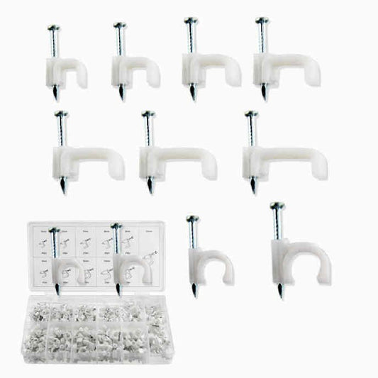 CABLE CLIPS IN ALL SIZES, ONE PRICE SHIP UP TO 20 ONE FEE