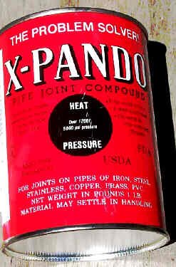COMPOUND, PIPE JOINT,  X-PANDO 1 lb CAN
