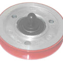ROLLER, HANGER, CONCAVE, POLYURETHANE, 3.25 O.D. WITH STUD MONTGOMERY # MAP344