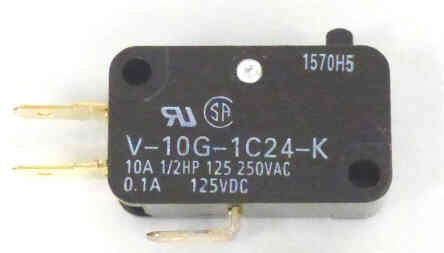 REPLACEMENT MICRO SWITCH FOR V7 PUSHBUTTONS