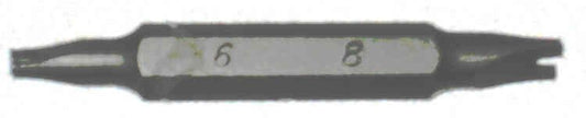 REPLACEMENT # 6/8 SPANNER BITS FOR MEP-Z51