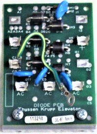 BOARD, CIRCUIT, RECTIFIER, DOVER 115298 OR 9715289, 3 PHASE, 300VDC, 18 AMP