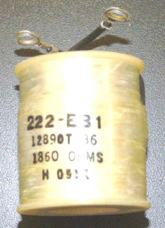 COIL, 1860 OHMS OTIS # 222EB1