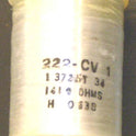 COIL, 6830 RELAY,  13725T34, 1410 OHMS, 2.00 O.D. x 1.00 I.D. OTIS # 222CV1