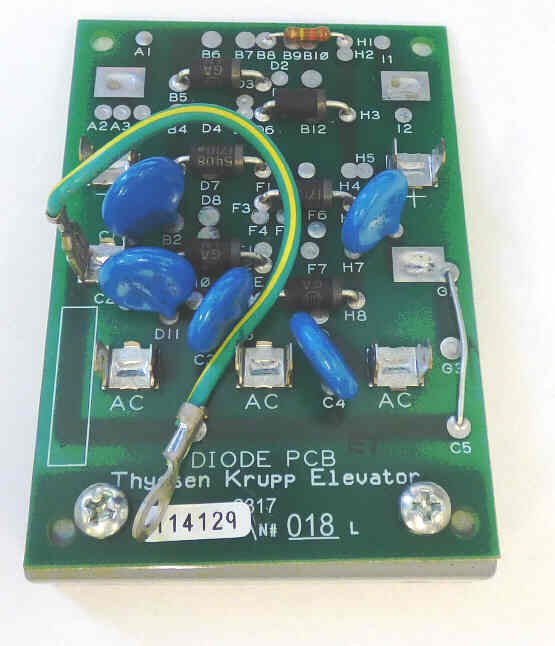 BOARD, CIRCUIT, RECTIFIER ASSEMBLY 3 PH 9841246, 114129