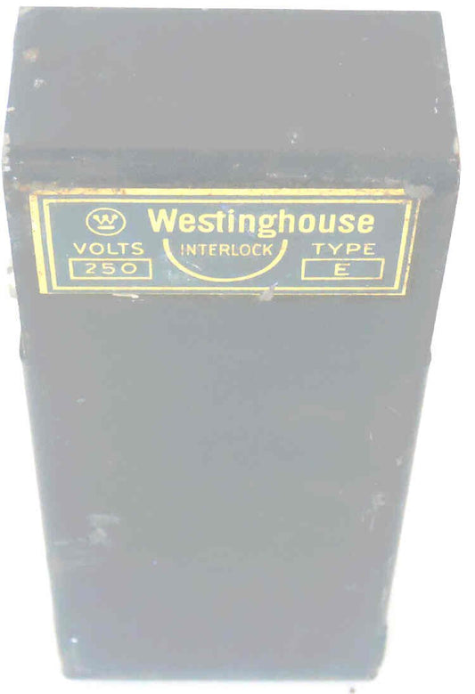 OEM WESTINGHOUSE TYPE 'E'  INTERLOCK AS SHOWN