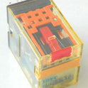 RELAY, 4PDT, ICE CUBE 120VAC, WITH NEON & TEST BUTTON BIFURCATED kONE # US515110