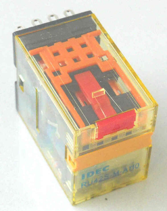 RELAY, 4PDT, ICE CUBE 120VAC, WITH NEON & TEST BUTTON BIFURCATED kONE # US515110
