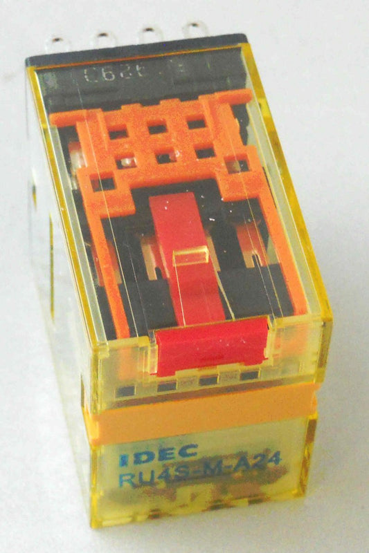 RELAY, 4PDT, ICE CUBE 24 VAC, WITH NEON & TEST BUTTON BIFURCATED KONE # US43444