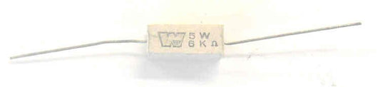 RESISTOR USED WITH # 657 BULB HOLDERS 5W/6K OHM