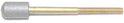 CONTACT, CARBON, BRASS STEM, 5/8 X 3/8 CARBON, 21/8 X 1/8 STEM, THREAD 3/8