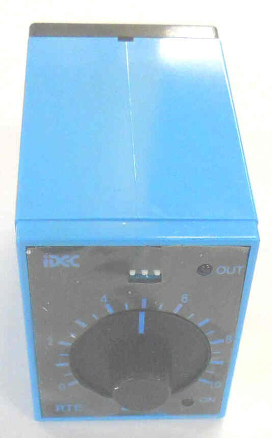 IDEC RTE-PN1 TIMER, 120 VAC, 0-10 MINUTE, 8 PIN OCTAL