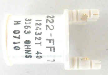 COIL, OTIS # 222FF7, SLIMLINE RELAY, 2 PRONG LEAD, 3163 OHM, 12432T40