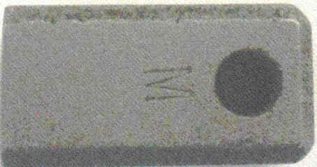 CONTACT, METAL GRAPHITE, 7/16 SQUARE X 29/32 OTIS # 154AB2