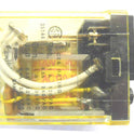 IDEC 4PDT ICE CUBE RELAY, 120 VAC, NEON & TEST IDEC # RY42S-ULC-AC120