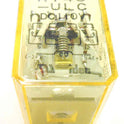 IDEC 4PDT ICE CUBE RELAY, 120 VAC, NEON & TEST IDEC # RY42S-ULC-AC120