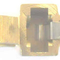 HOLDER, BRUSH, LEROY SOMER ,BRONZE, MACHINED FOR .315 X .787' X 1.25 BRUSH