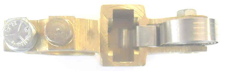 HOLDER, BRUSH, LEROY SOMER ,BRONZE, MACHINED FOR .315 X .787' X 1.25 BRUSH