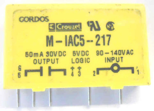 RELAY, MODULE, 90-140VAC INPUT, 30VDC OUTPUT 30MA, 5 VDC LOGIC