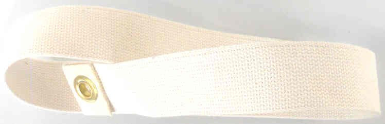 PULL STRAP, HEAVY CANVAS DUCK, 36 LONG, 2 WIDE WITH BRASS GROMMET