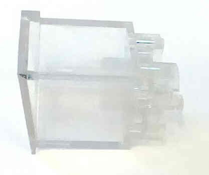 HOUSING, PUSHBUTTON, CLEAR, SQUARE, US # 467-01001-007