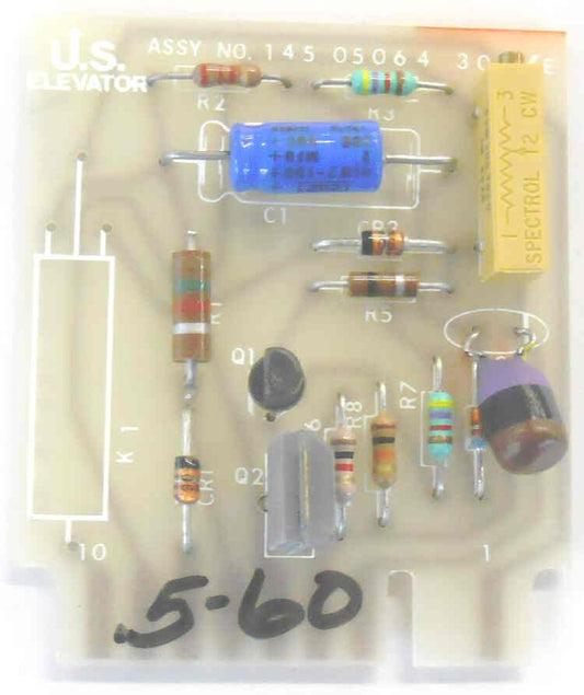 BOARD, CIRCUIT, TIMER, .5-60 SEC. N. O.   U.S. 145-05064-300/E