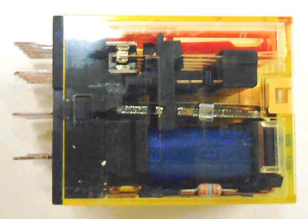 IDEC 4PDT ICE CUBE RELAY, 110-120 VAC, IDEC # RU4S-M-A110