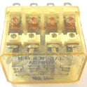 IDEC 4PDT RELAY, 120 VAC, 14 PIN, NEON IDEC # RH4B-UL-AC120