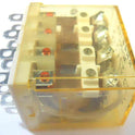 IDEC 4PDT RELAY, 120 VAC, 14 PIN, NEON & TEST IDEC # RH4B-ULC-AC120