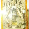 IDEC 4PDT ICE CUBE RELAY, 110 VDC, NEON & TEST IDEC # RY4S-ULC-DC110V
