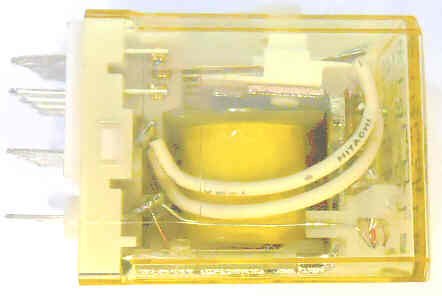 IDEC 4PDT ICE CUBE RELAY, 110 VDC, NEON & TEST IDEC # RY4S-ULC-DC110V