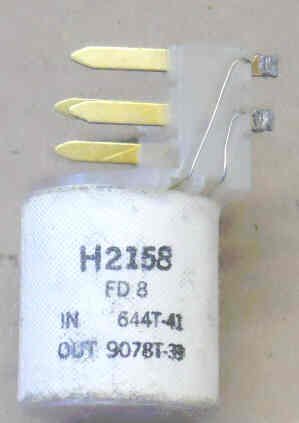 COIL, OTIS # 222FD8, SLIMLINE RELAY, 4 PRONG LEAD, 177/1915 OHMS