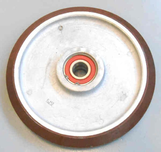 WHEEL, ROLLER GUIDE, 8 DIA. X .7874 BORE, POLY ROLLING SURFACE DOVER #9831824