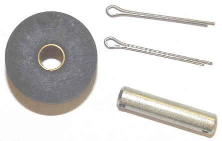 ROLLER, RUBBER, NYLON BUSHING, BELL CRANK WITH SHAFT OTIS # 2700AAY3