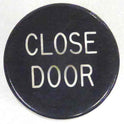 BUTTON, BLACK, ENGRAVED, 1 DIAMETER, SPECIFY MARKING OTIS # 323BD1-
