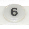 BUTTON, E LINE, WAFER, CLEAR CAP, SPECIFY MARKING IN BLACK OR RED