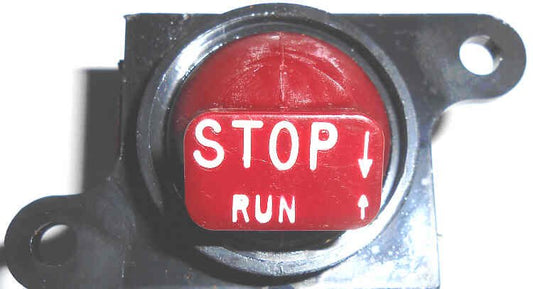 SWITCH, STOP/RUN, 2 CONTACT, 1 N.O. / 1 N.C. WESTINGHOUSE # 576B294G03