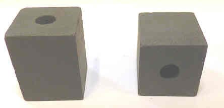 CONTACT, CARBON, 5/8 X 5/8 X 3/4 10-32 HOLE