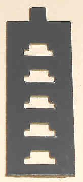 INSULATOR, BLACK FIBRE, HIGH TEMPERATURE USED ON ES RELAYS
