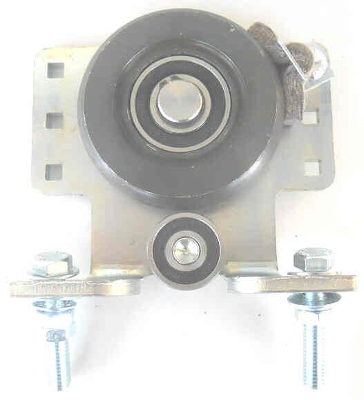 HANGER ASSEMBLY, # 4, STEEL ROLLER, COMPLETE WITH HARDWARE ARMOR # 12103-01
