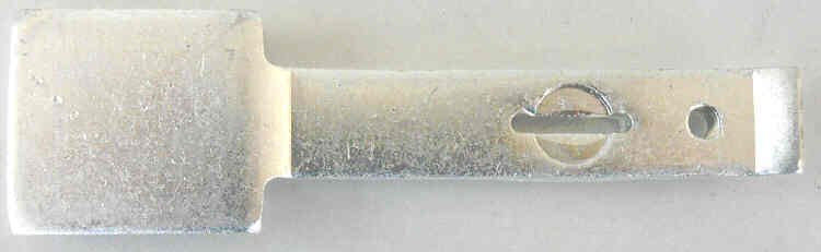 CONTACT, COPPER, PLATED, PADDLE 3 9/16 OVER ALL ARMOR # 11151-01